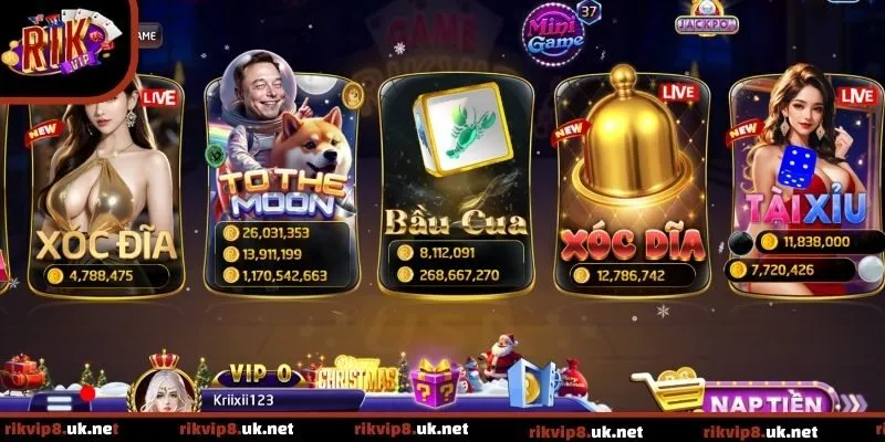 Rikvip là cổng game uy tín 2026
